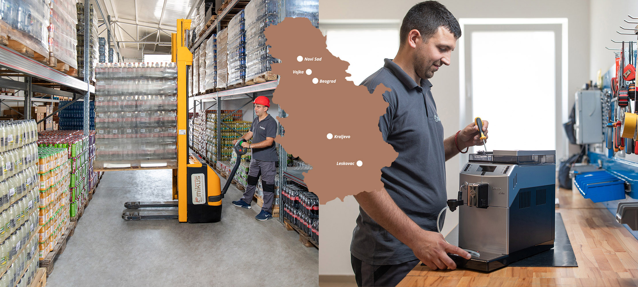 Servis aparata za za samoposluživanje